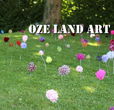 Fachbereich Werken Textil
Land Art Installation