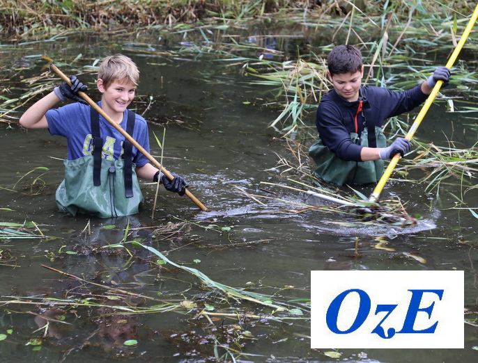 Clean up day 2019 OzE Teich putzen